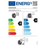 Goodyear 205/55R16 91V EfficientGrip Performance Yaz Lastiği