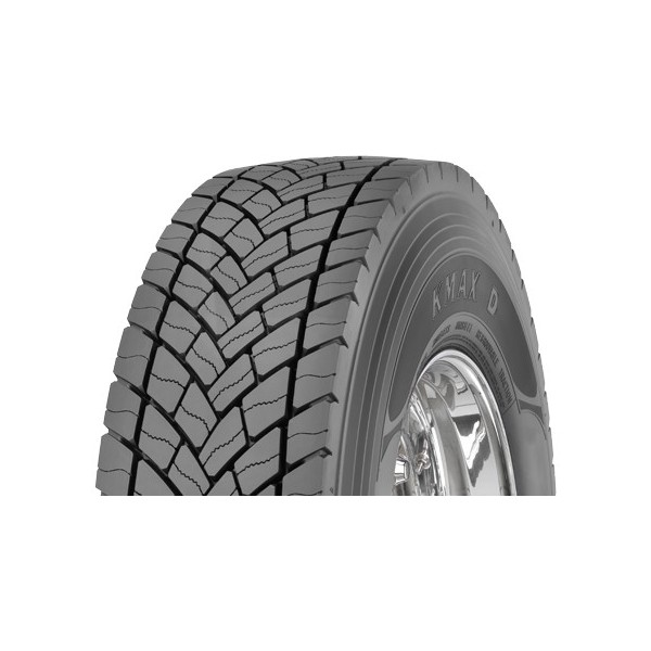 Goodyear 225/75R17.5 KMAX D 129/127M 3 Asfalt Çeker Lastiği