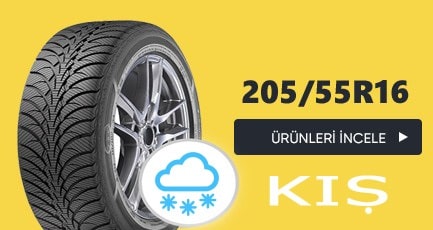 205 55 r16 kış lastikleri