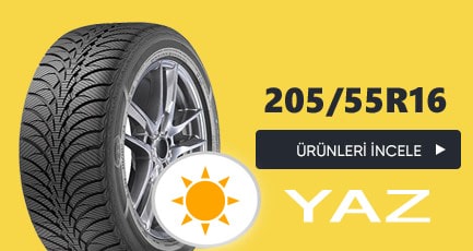 205 55 r16 yaz lastikleri
